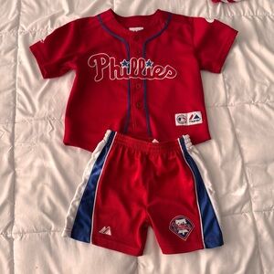 Majestic Philadelphia Phillies Baseball Jersey Set